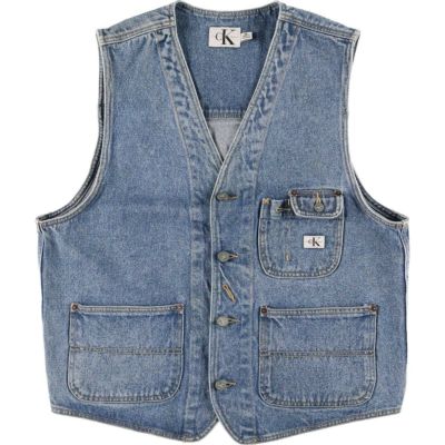 デニムジャケット カバーオール USA製 カルバンクライン 90ｓ Calvin Klein - NEWJOKE ONLINE STORE