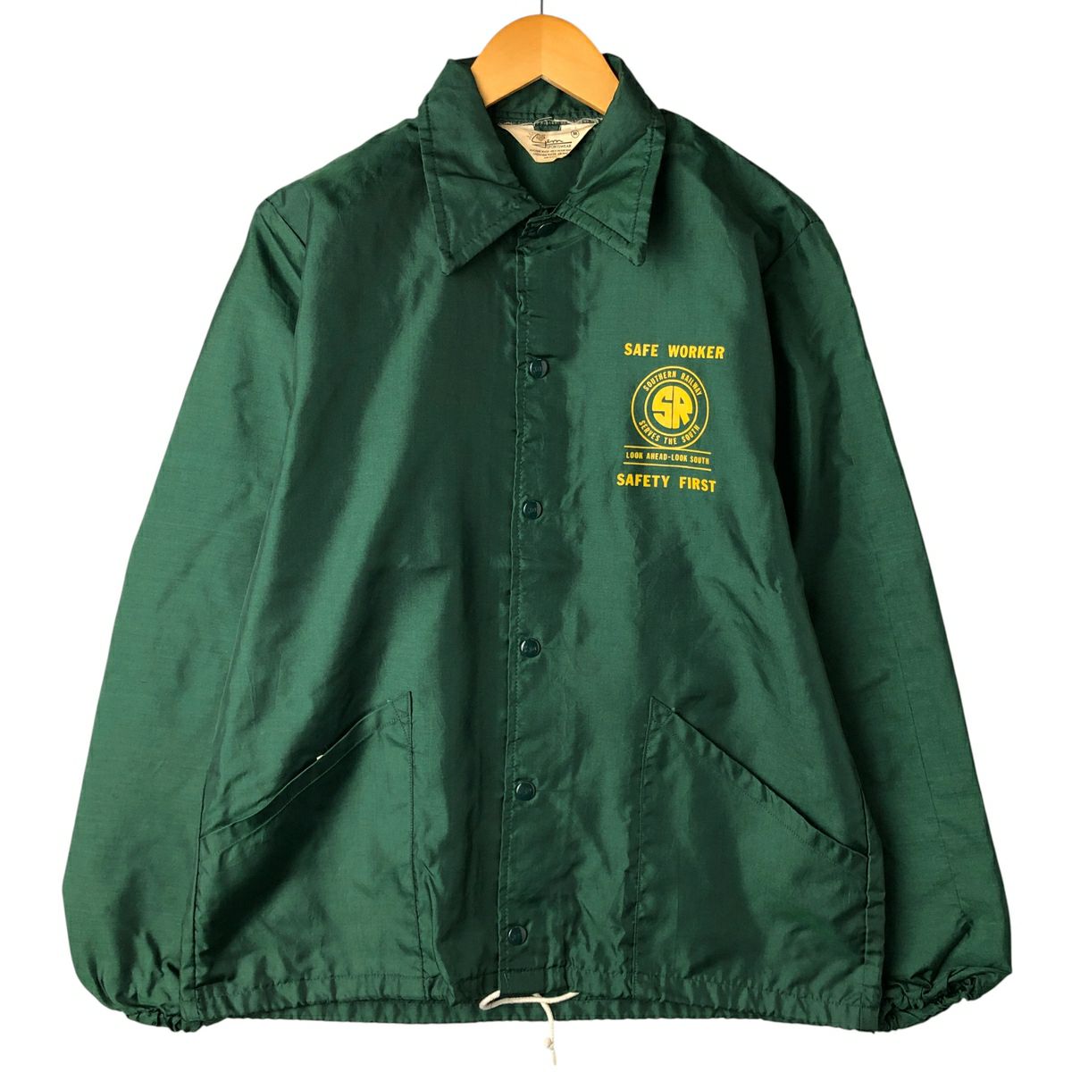 古着 Lawrence シープスキン ムートンランチコート USA製 メンズM相当