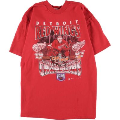 古着 90年代 SPORT ATTACK NHL DETROIT RED WINGS デトロイトレッド