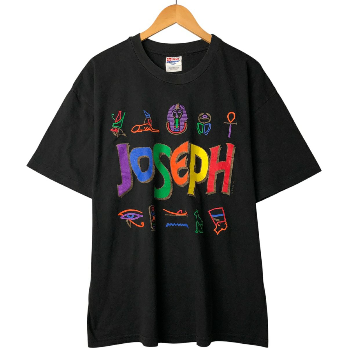 古着 90年代 ヘインズ Hanes パロディ プリントTシャツ メンズXL相当  