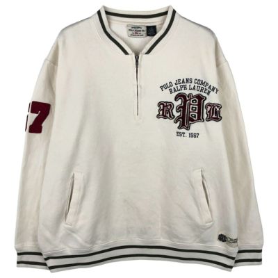 【新品未使用】POLO RALPH LAUREN：ハーフジップ　スウェット　長袖 中古・古着通販】POLO RALPH LAUREN (ポロ・ラルフローレン) ハーフ