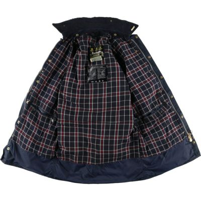 2000年製！3ワラント縦タグ！英国製！バブアーbarbourクラシックボーダー 2000年製！3ワラント縦タグ！英国製！バブアーbarbourクラシックボーダー