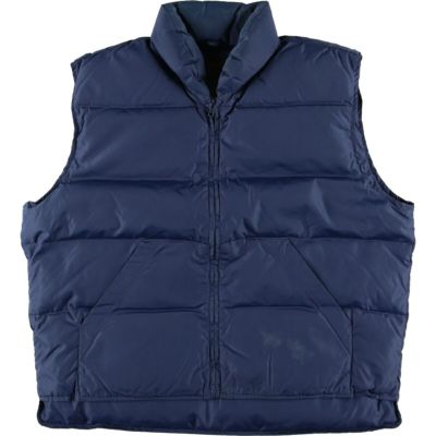 古着 エディーバウアー Eddie Bauer グースダウンベスト メンズXL 