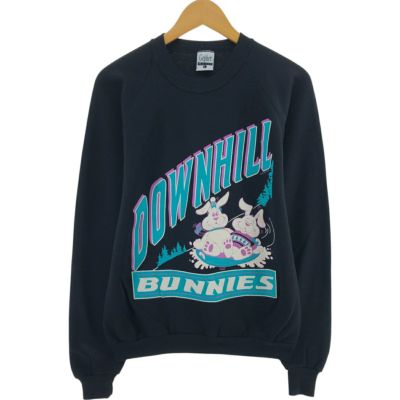 古着 CECILIA CLASSICS ベロア ハーフジップスウェットシャツ