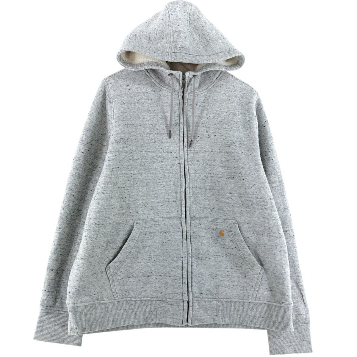 古着 カーハート Carhartt キルティングライナー スウェットフルジップ  