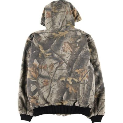 carharttアクティブダックジャケットvintage迷彩カーキ古着グランジ carharttアクティブダックジャケットvintage迷彩カーキ古着グランジ