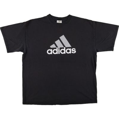 古着 00年代 アディダス adidas ロゴプリントTシャツ メンズXL相当 /eaa454387 【中古】 【240714】