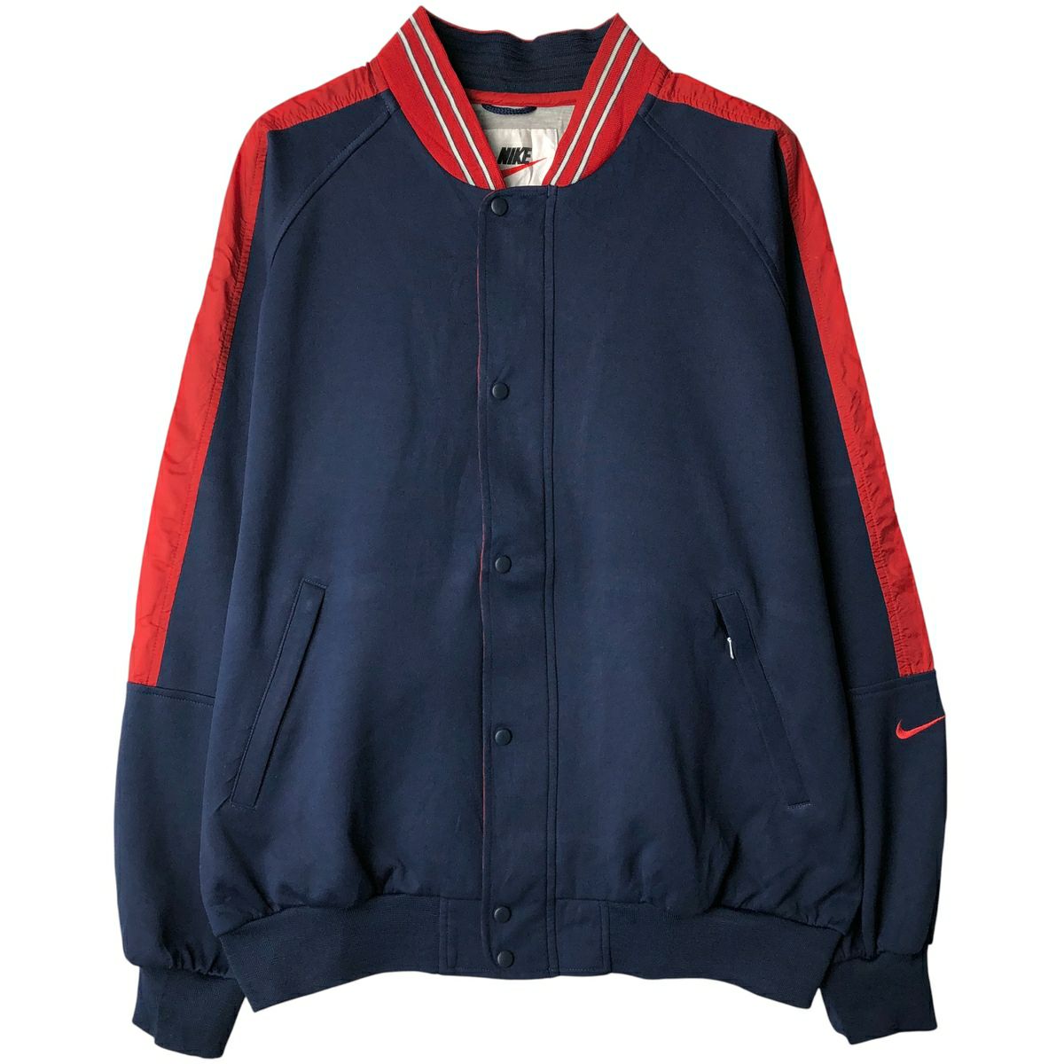 古着 90年代 ナイキ NIKE 銀タグ ジャージ トラックジャケット メンズL