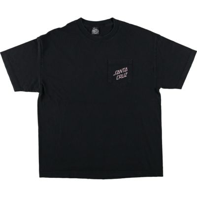 古着 SANTA CRUZ バックプリント サーフ スケートTシャツ メンズXL相当 /eaa454394 【中古】 【240714】