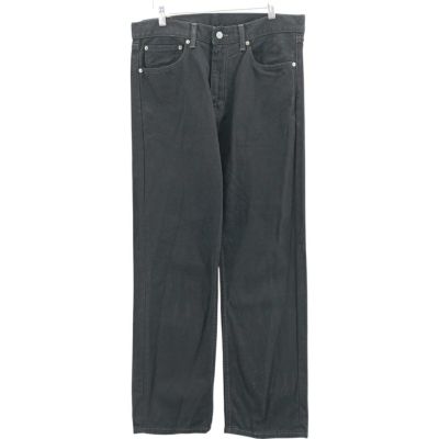 古着 リーバイス Levis 505 ブラックデニム テーパードデニムパンツ