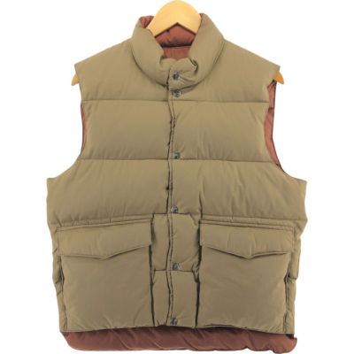 古着 70年代 ジェイシーペニー J.C.Penney リバーシブル ダウンベスト メンズM相当 ヴィンテージ /eaa462363 【中古】 【250113】