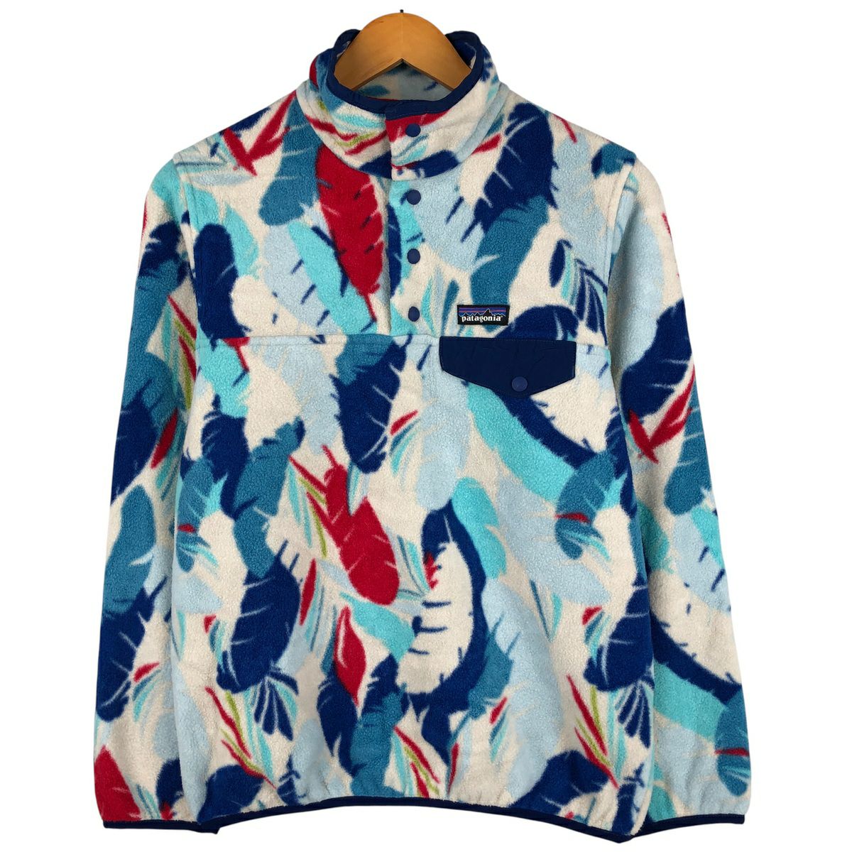 古着 90年代 パタゴニア Patagonia 総柄 亀柄 ゼンタートル柄 スナップ