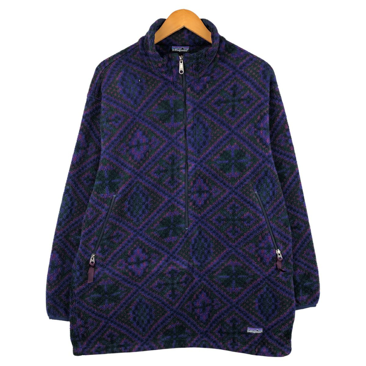 古着 90年代 パタゴニア Patagonia スナップT ハーフスナップ フリース