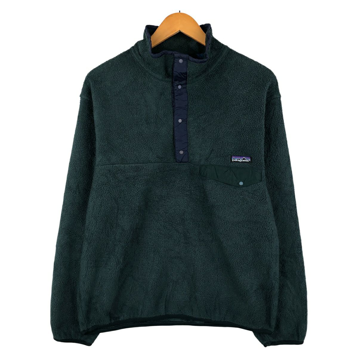 古着 90年代 パタゴニア Patagonia 雪なしタグ ハーフジップ フリース