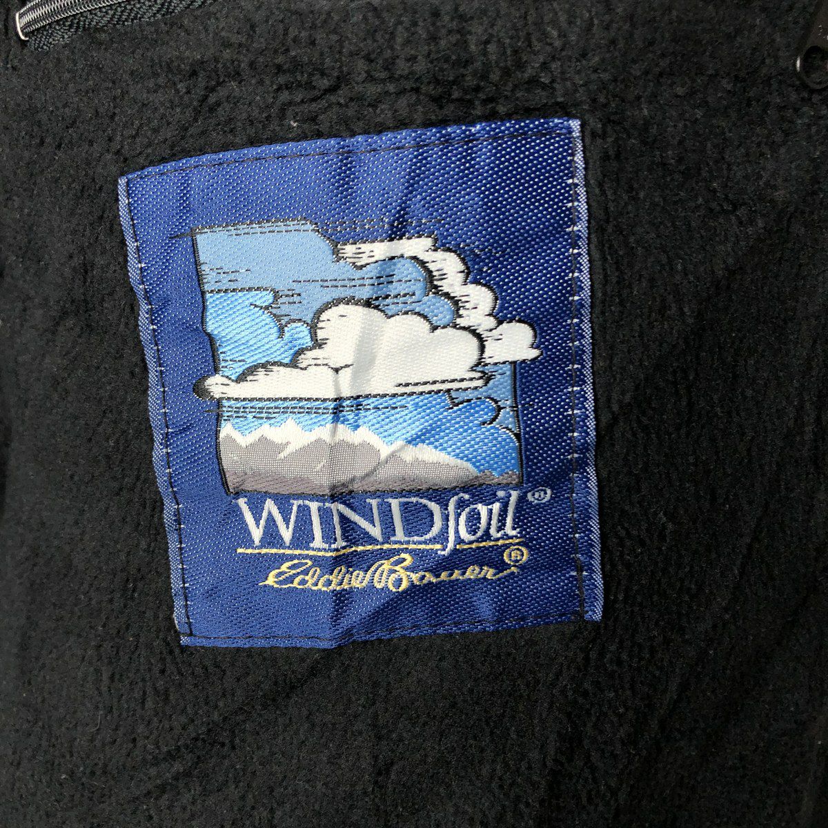 古着 80～90年代 エディーバウアー Eddie Bauer 黒タグ WINDfoil 中綿