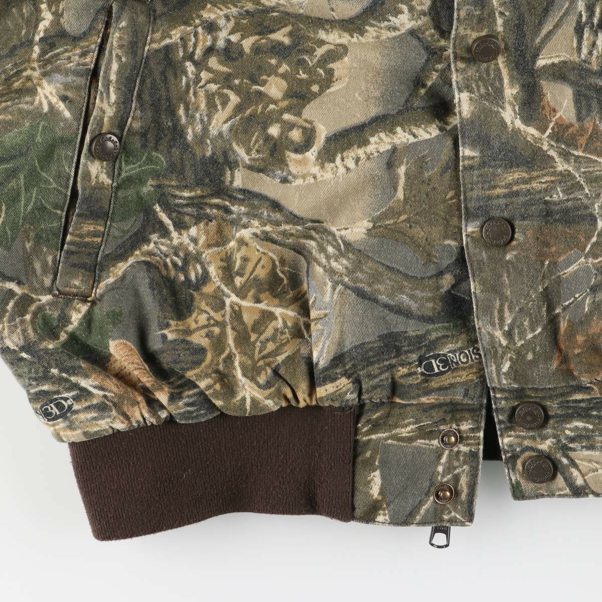 古着 90～00年代 カベラス Cabelas 迷彩柄 フード付き リアルツリー