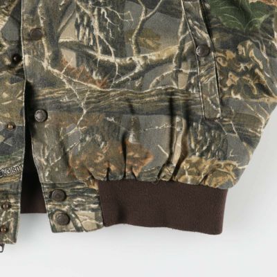 古着 90～00年代 カベラス Cabelas 迷彩柄 フード付き リアルツリー