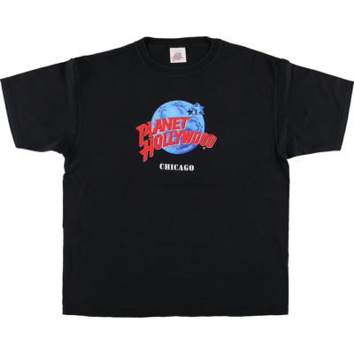 古着 PLANET HOLLYWOOD プラネットハリウッド アドバタイジングT