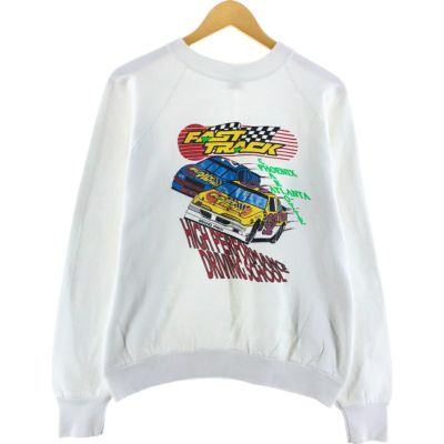 古着 90年代 フルーツオブザルーム FRUIT OF THE LOOM プリントスウェットシャツ トレーナー USA製 メンズL相当 ヴィンテージ /eaa489823 【中古】 【250113】