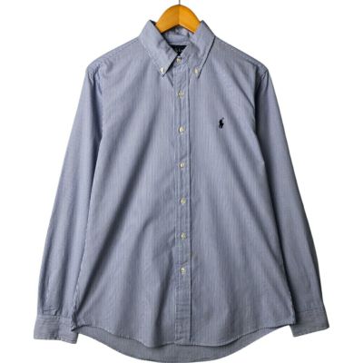 古着 ラルフローレン Ralph Lauren CUSTOM FIT 長袖 ボタン