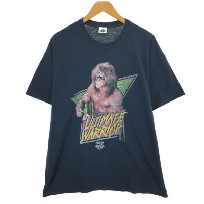 古着 00年代 W LEGENDS ULTIMATE WARRIOR アルティメットウォリアー プロレス プリントTシャツ メンズXL相当 /eaa471803 【中古】 【240715】