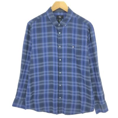古着 90～00年代 カルバンクライン Calvin klein JEANS 長袖 ボタン