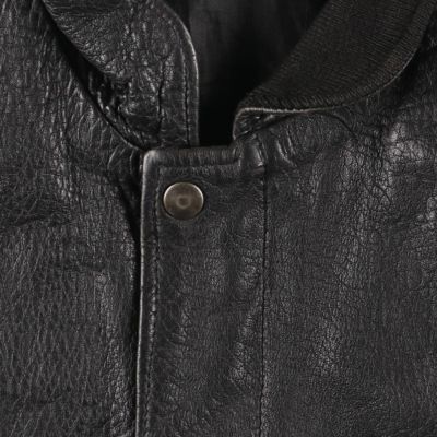 古着 中綿入り レザーブルゾンタイプ メンズL相当 /eaa562175 【中古