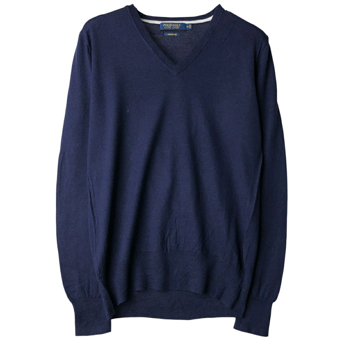 古着 ラルフローレン Ralph Lauren POLO GOLF ポロゴルフ Vネック