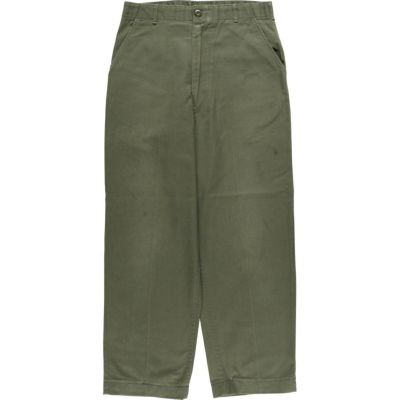 1970s オランダ軍 HBT カーゴパンツ ミリタリー ヘリンボーン