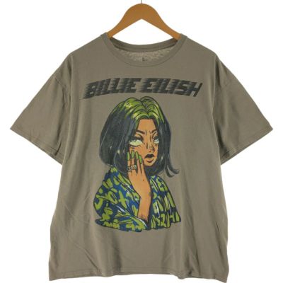 【US古着】　Bilie Eilish ビリーアイリッシュ Tシャツ　バンドT 楽天市場】古着 BILLIE EILISH ビリーアイリッシュ バンドT