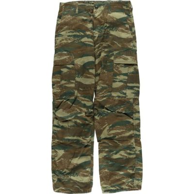 古着 スイス軍 迷彩柄 アルペンカモ ミリタリー カーゴパンツ 44
