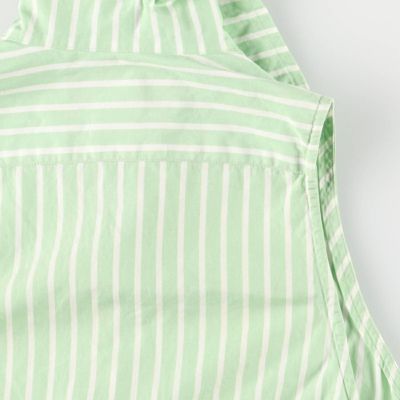 ラルフローレン　正規品　ワンピース　ノースリーブ　ストライプ柄　美品 古着 ラルフローレン Ralph Lauren ストライプ柄 ノースリーブ