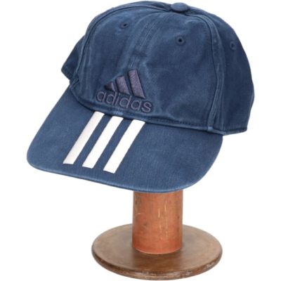 古着 アディダス adidas ベースボールキャップ ONE SIZE