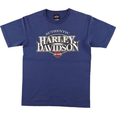 新着☆USA製【Harley Davidson】Willie G 定番☆古着風 Tシャツ unisex】Willie G ウィングド・ホイール・Tシャツ -ハーレー