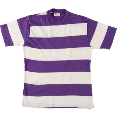 USA製 古着 80's ダブルフェイス ボーダー Tシャツ オールドサーフ 80年代 80s ステューシー アメリカ製 OLD オールド スケーター