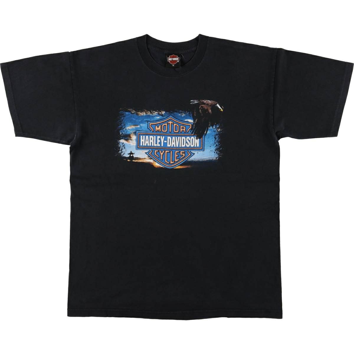 古着 ハーレーダビッドソン Harley-Davidson モーターサイクル バイクT  