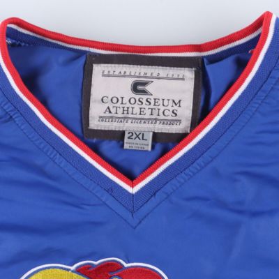 古着 COLOSSEUM ATHLETICS カレッジ Vネック ウォームアップ