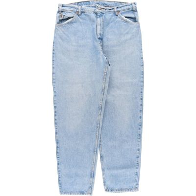 古着 90年代 リーバイス Levi's 550 オレンジタブ テーパードジーンズ