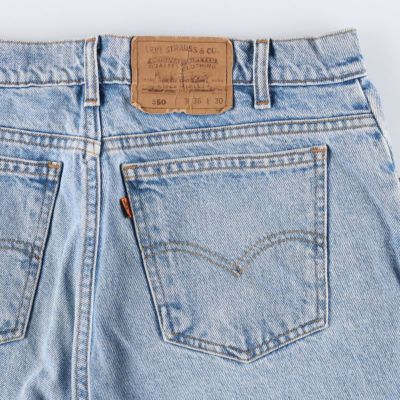 古着 90年代 リーバイス Levi's 550 オレンジタブ テーパードジーンズ