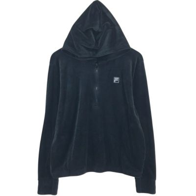 古着 フィラ FILA ハーフジップベロアパーカー レディースXL相当 /eaa510756 【中古】 【250111】 【Elulu/エルル】