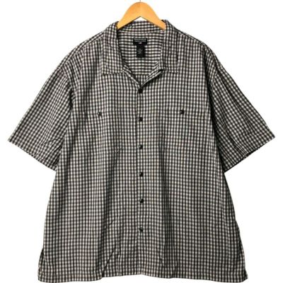 RALPH LAUREN　ラルフローレン　リネンシャツ　オープンカラー　チェック POLO RALPH LAUREN - 90s ポロラルフローレン BONNARD オープン