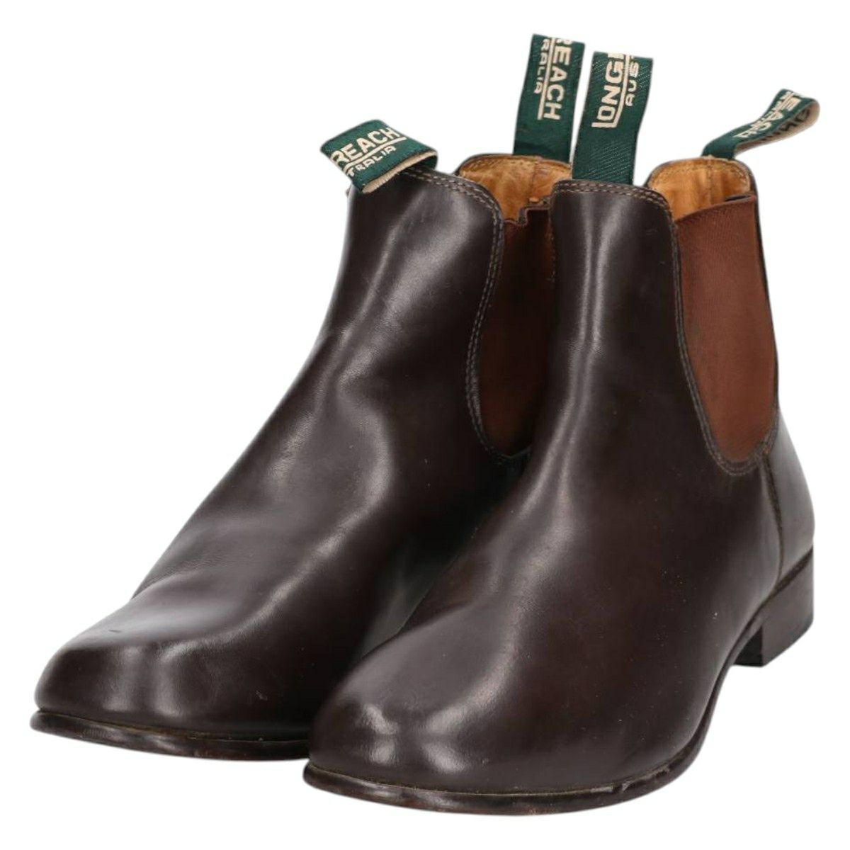 古着 フライ FRYE 厚底 サイドジップブーツ 7.5 メンズ25.5cm相当