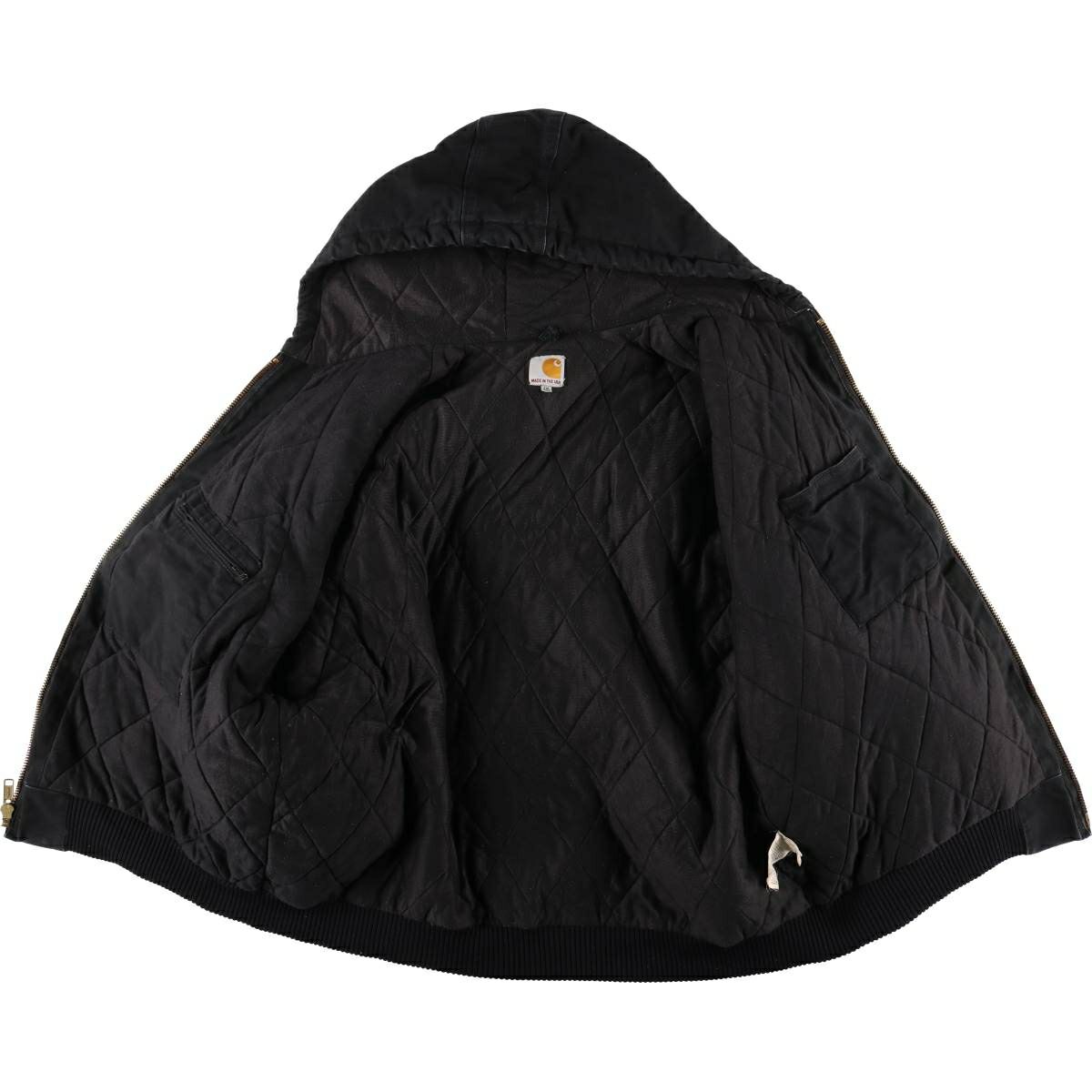 古着 カーハート Carhartt アクティブジャケット 中綿入り ダック