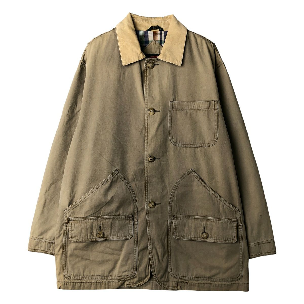 古着 80～90年代 AUTHENTIC IMPORTS ハンティングジャケット メンズXS