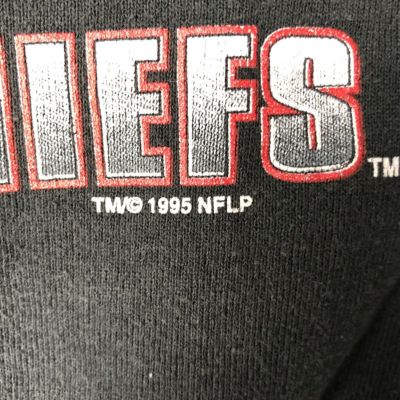 古着 90年代 SELEM NFL KANSAS CITY CHIEFS カンザスシティチーフス