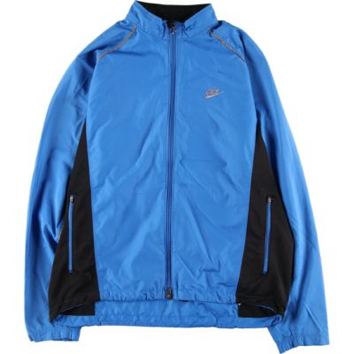 古着 ナイキ NIKE DRI-FIT ツートンカラー ハーフジップ
