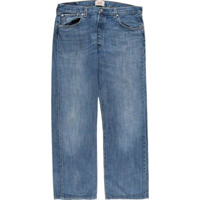 古着 リーバイス Levis リーバイス501 STRAIGHT LEG BUTTON-FLY ストレートデニムパンツ メンズw36相当 /eaa561201 【中古】 【250705】