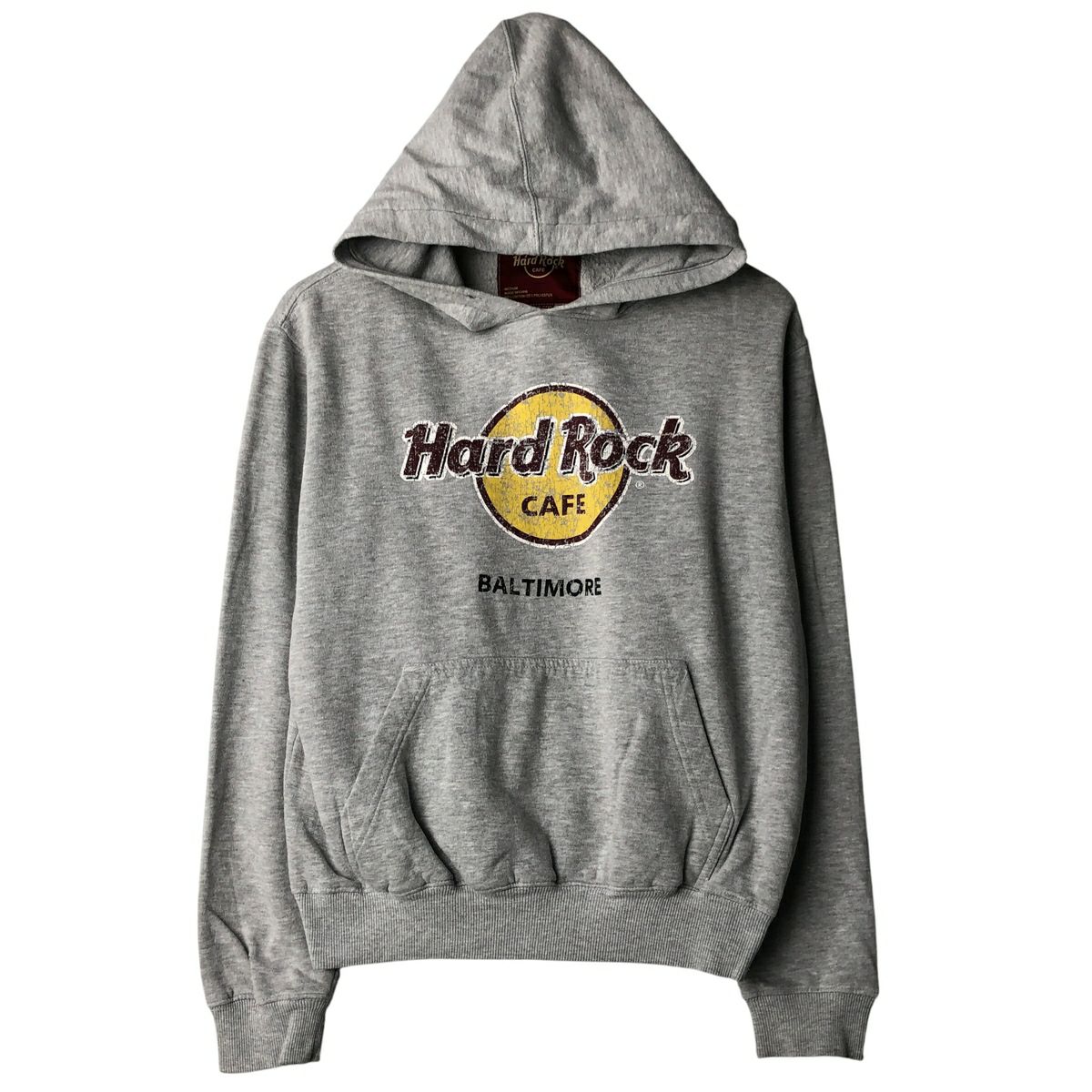 古着 HARD ROCK CAFE ハードロックカフェ アドバタイジング スウェット