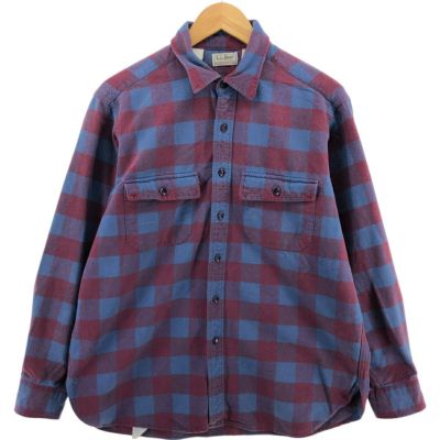 古着 エルエルビーン L.L.Bean CHAMOIS CLOTH SHIRT 長袖