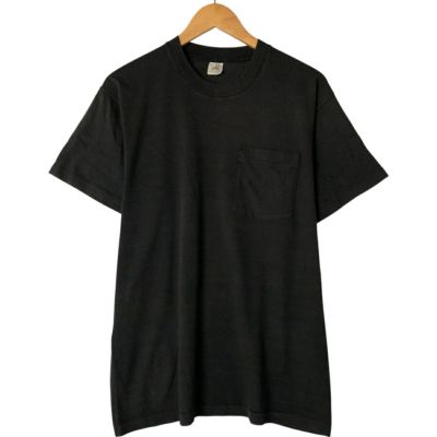 USA製 古着 80's ダブルフェイス ボーダー Tシャツ オールドサーフ 古着 80s USA製 OP Ocean Pacific 魚×人 ポップ アート オールド